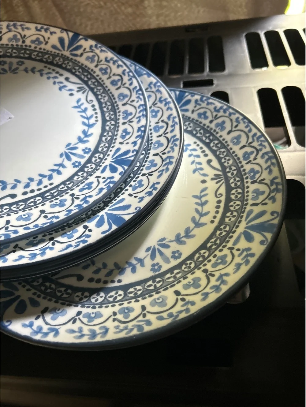 Portofino Corelle dinner plates x9